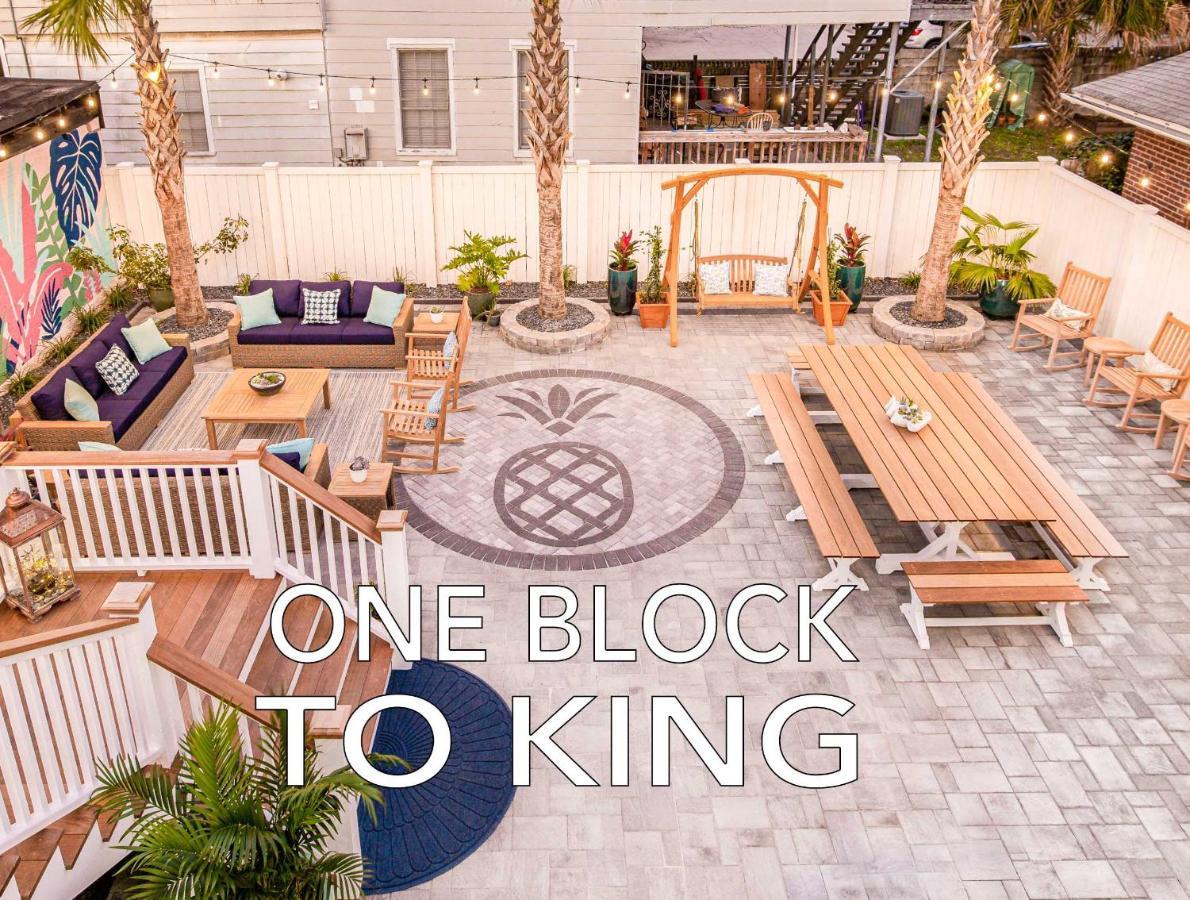 Charming Secluded Courtyard - 1 Block To King Villa Charleston Buitenkant foto